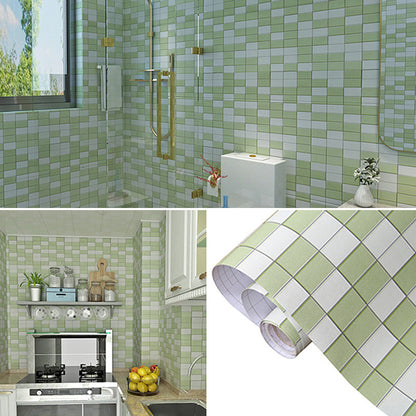 Colorful Waterproof Shower Wallpaper - Mosaic Peel and Stick Tiles