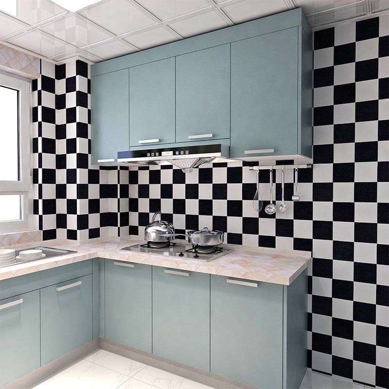 Colorful Waterproof Shower Wallpaper - Mosaic Peel and Stick Tiles
