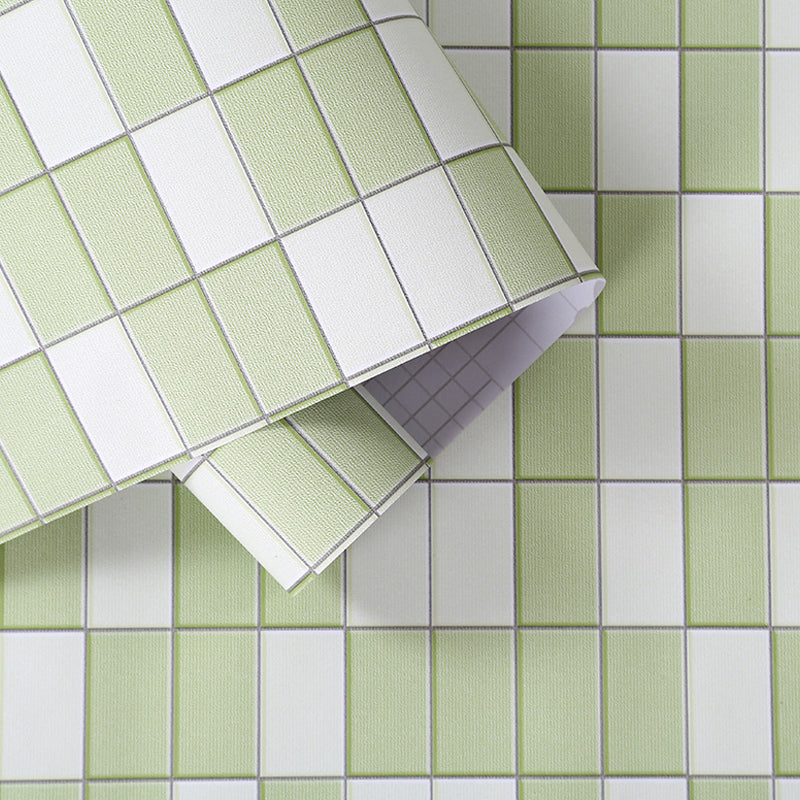 Colorful Waterproof Shower Wallpaper - Mosaic Peel and Stick Tiles