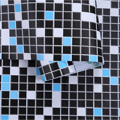 Colorful Waterproof Shower Wallpaper - Mosaic Peel and Stick Tiles