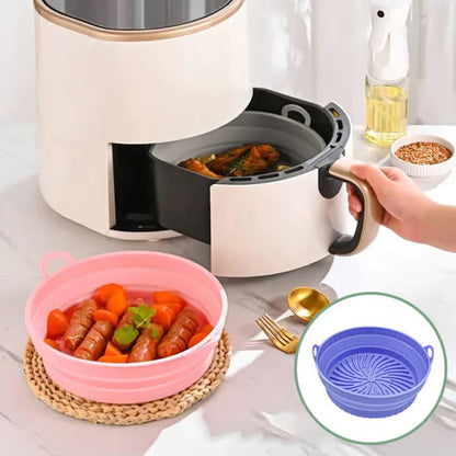 Silicone Grill Pan for Air Fryers – Flexible Cooking Tool