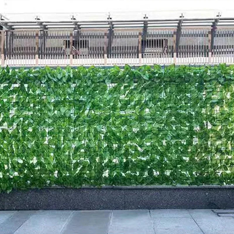Artificial Green Hedge Panel for Privacy Fence | 1 m / 3 m