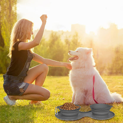 Travel Bowl for Food and Water – Compact Pet Dish