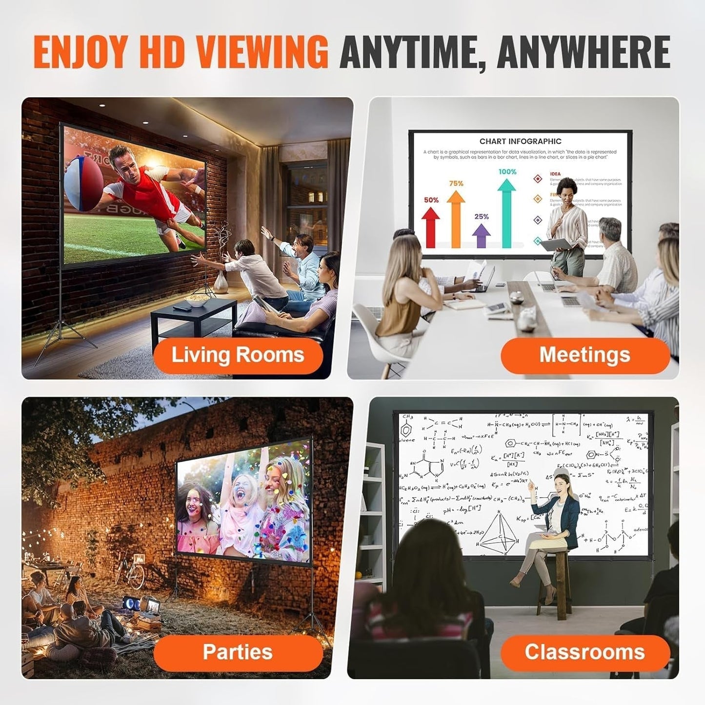 Inflatable Screens for Projectors by AiriViewi