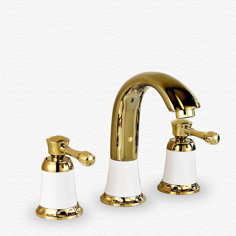 Modern Deck Mount Trim for Bathtub Faucet in Contemporary Style
