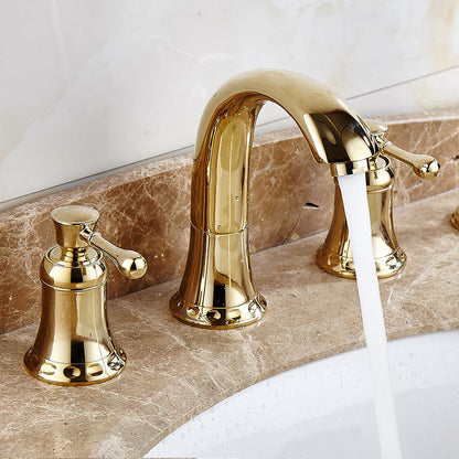 Modern Deck Mount Trim for Bathtub Faucet in Contemporary Style