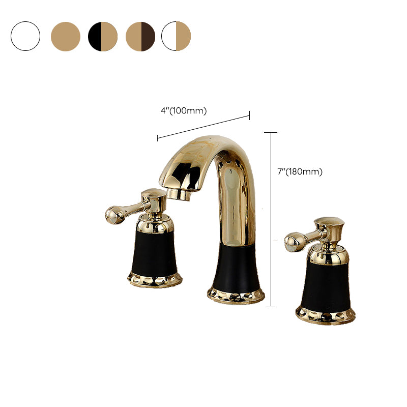 Modern Deck Mount Trim for Bathtub Faucet in Contemporary Style
