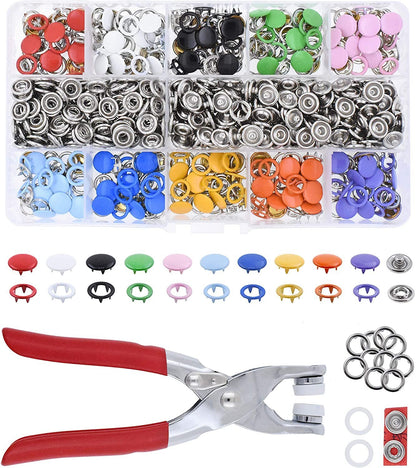 Complete Set of Metal Snap Fasteners - Last Day Discount