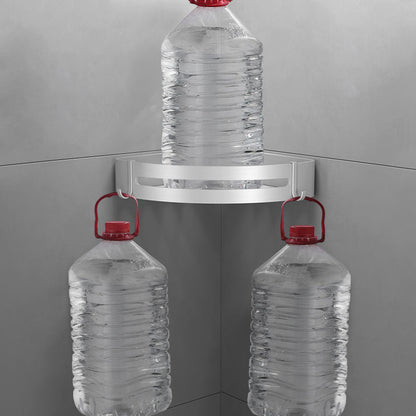 Modern Silver Bathroom Accessories Set with Rust Protection