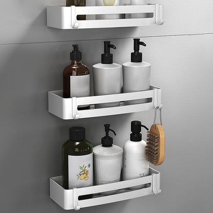 Modern Silver Bathroom Accessories Set with Rust Protection