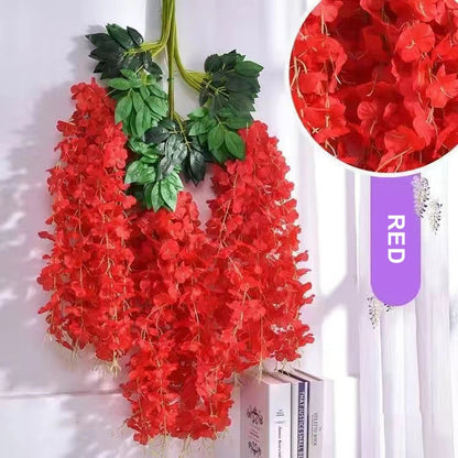 Vibrant, Lush Wisteria Plant that Requires No Watering