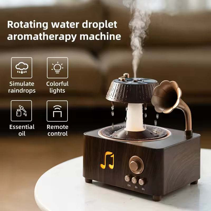 Warm Aromatherapy Diffuser to Combat Winter Dryness with Soothing Scents