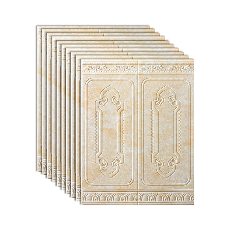Contemporary 3D Plastic Back Wall Panels – Waterproof Design