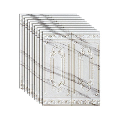 Contemporary 3D Plastic Back Wall Panels – Waterproof Design