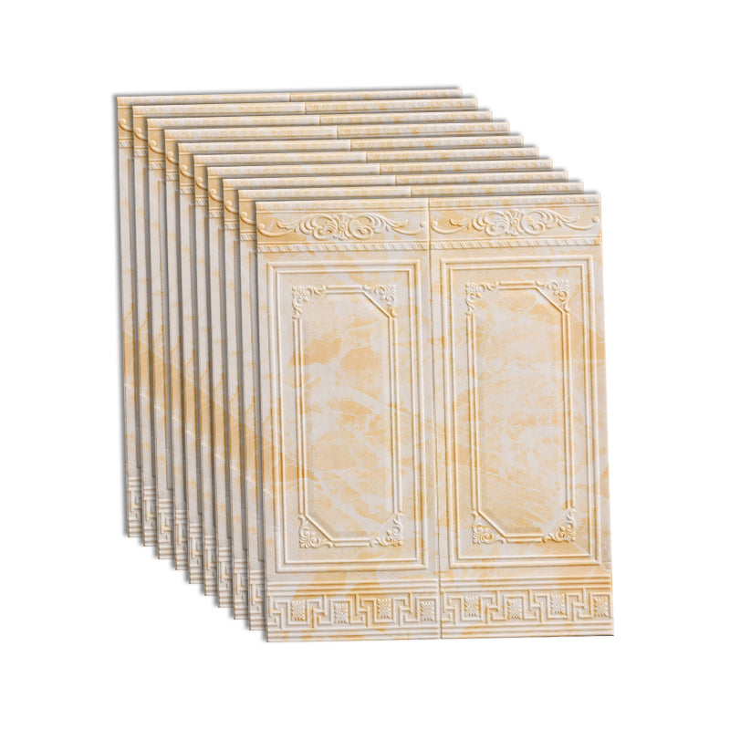 Contemporary 3D Plastic Back Wall Panels – Waterproof Design