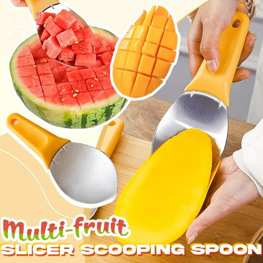 Mango Slicing and Scooping Tool – Hassle-Free and Mess-Free