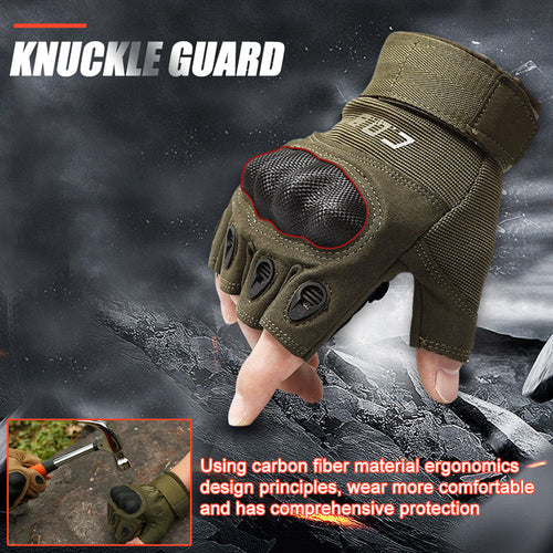 Tactical Half-Finger Gloves for Ultimate Performance