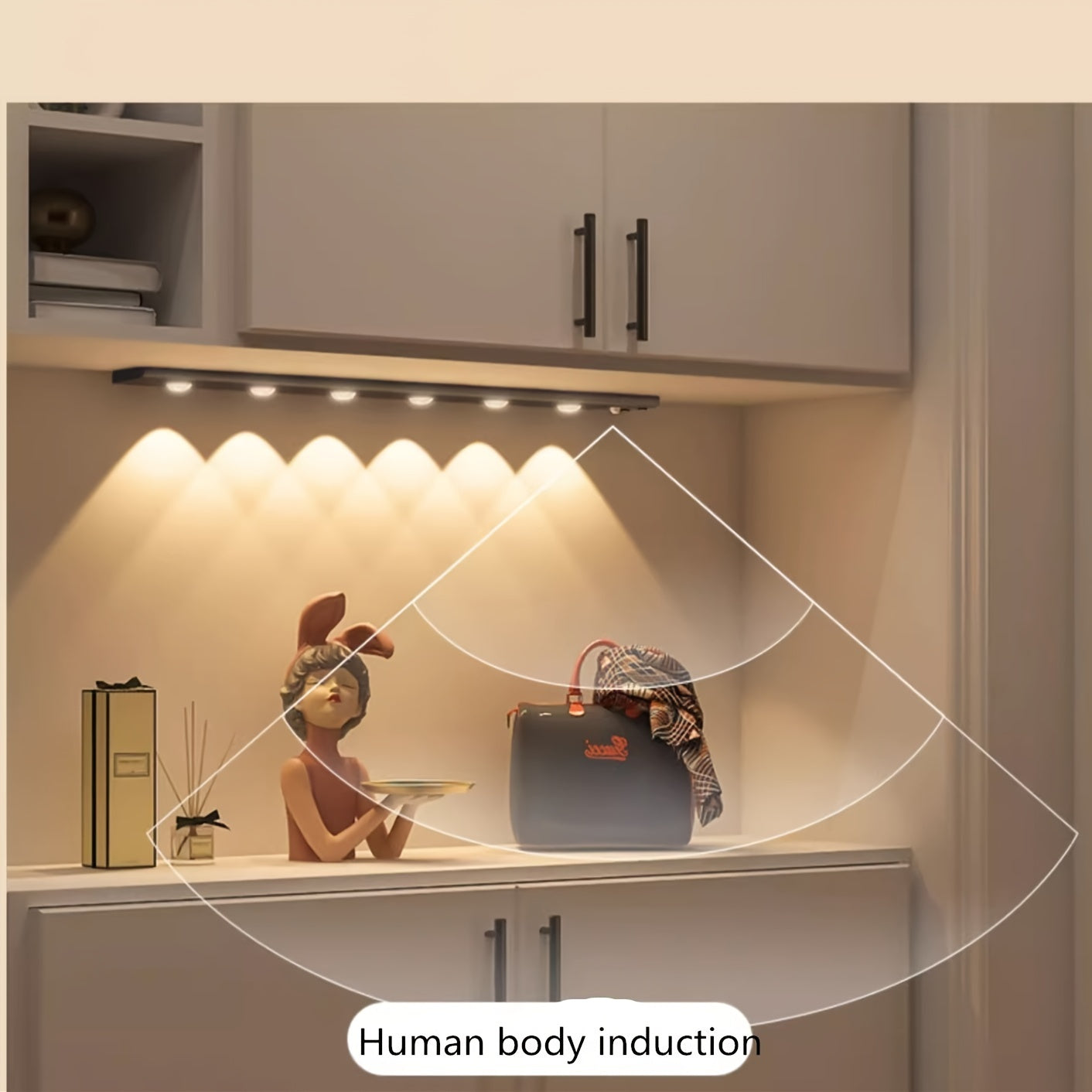 LED Strip Light with Motion Sensor for Cabinets and Closets