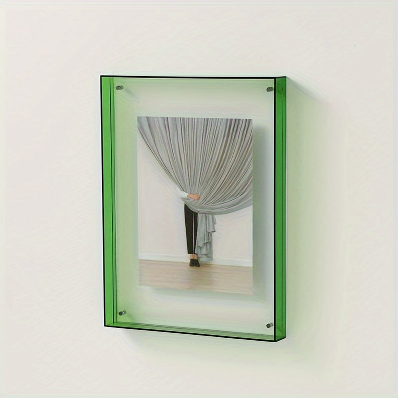 Crystal Clear Art Display Frame – Ideal for Any Space