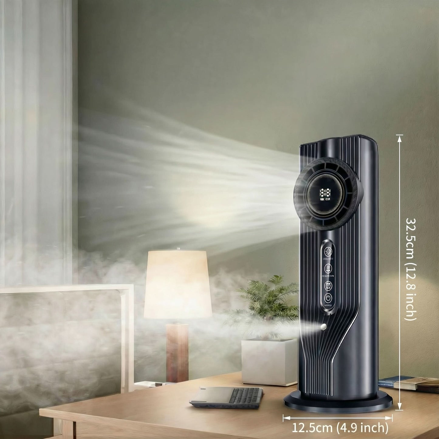 Rapid Cooling Desk Fan
