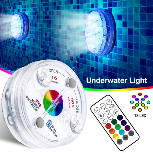 Transform Your Pool Instantly with Stunning Colored Lighting