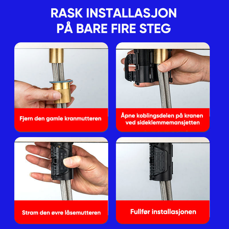 Quick Connect Garden Hose Adapter – Leak-Proof Attachment