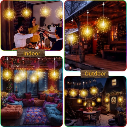 Solar Fairy Light String with 450 LEDs | 8 Modes & Remote Control | IP65 Waterproof | Perfect for Garden, Patio & Christmas