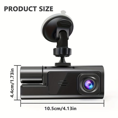 Wide-Angle Car Dashboard Camera