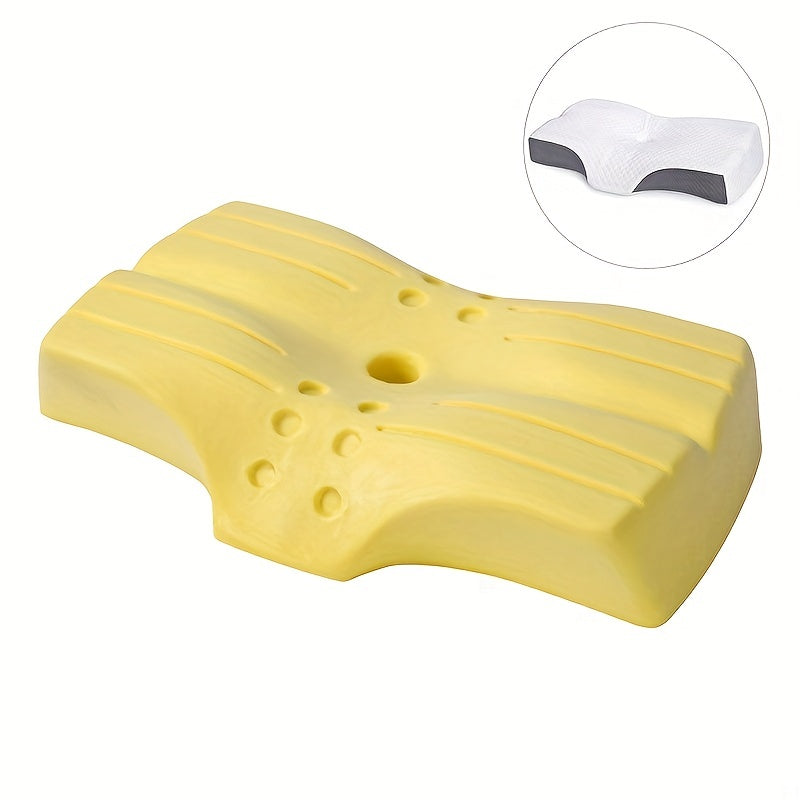 Cooling Memory Foam Pillow for Neck Support – Adjustable for Side and Back Sleepers