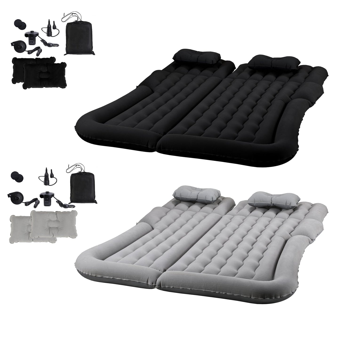 Inflatable Car Mattress with Pillow for Air Bed Use
