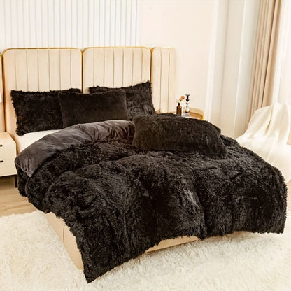 Cozy Multicolor Duvet Cover Set for Bedroom