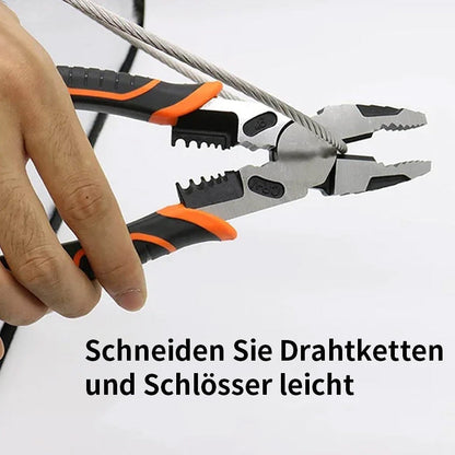 All-in-One Electrician's Tool for Cutting, Stripping & Crimping