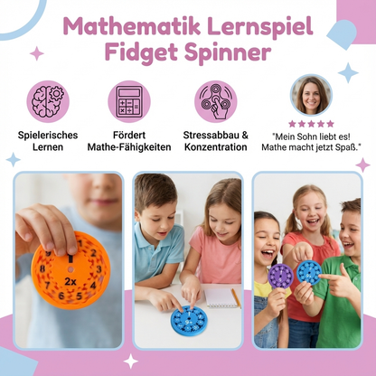 Fidget Spinner Educational Math Game