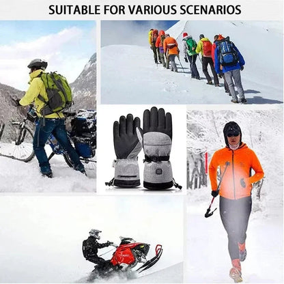 Heated Gloves for Winter – Waterproof and Windproof for Motorcycle and Outdoor