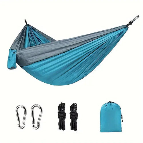 Portable Camping Hammock – Lightweight, Durable Nylon for Outdoor Use