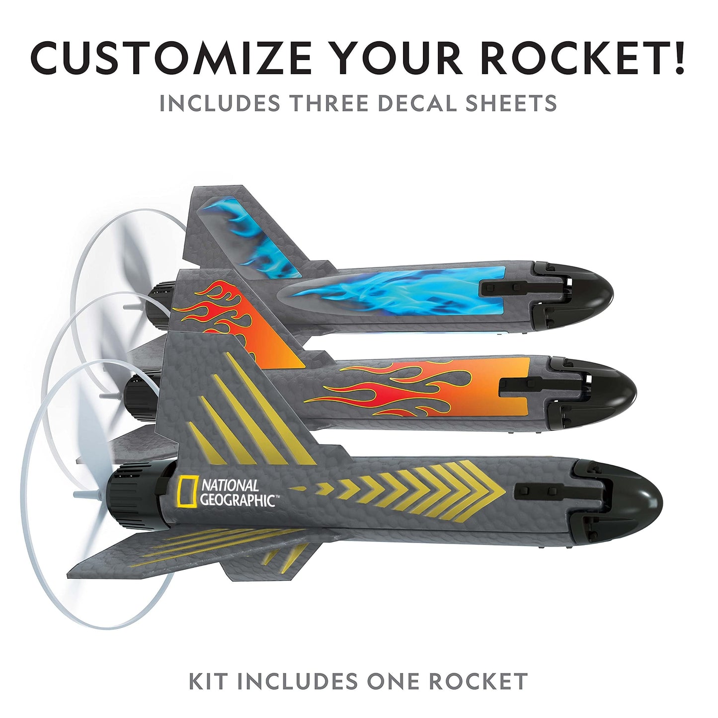 Kids' Rocket Launcher Toy – Space Gift for Boys and Girls