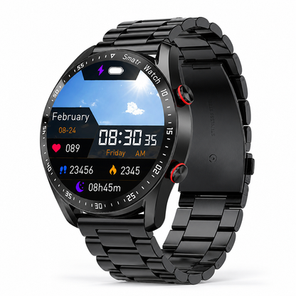 Smart Health & Communication Watch with Bluetooth Connectivity
