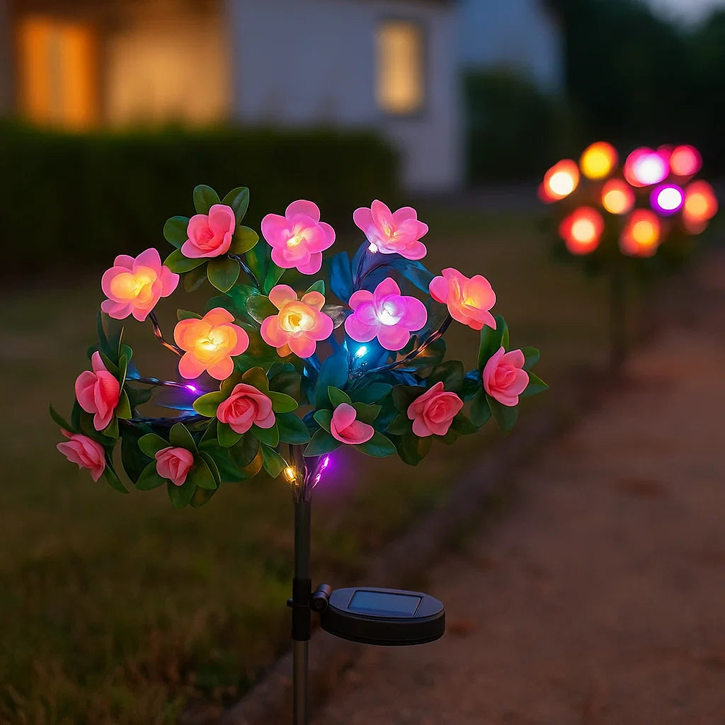 Transform Your Garden with Effortless Solar Light Glow