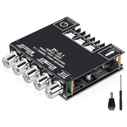 High-Power 2.1 Channel Bluetooth Audio Amplifier