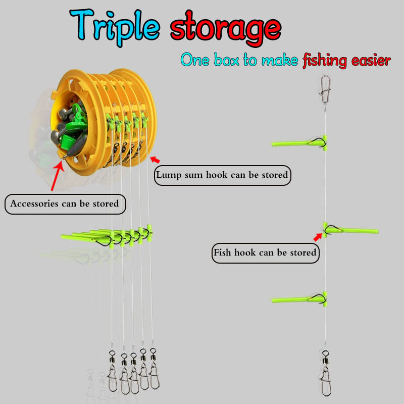 Organized Hooks for Fishing – Tangle-Free and Durable Design