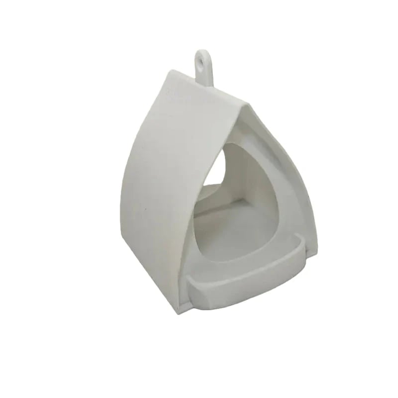 Bird Feeder with Weatherproof Roof and Durable Plastic Housing | Perfect for Outdoor Bird Watching