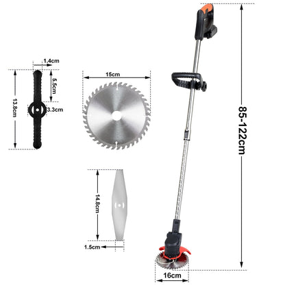 21V Cordless Lawn Edger 8000 RPM
