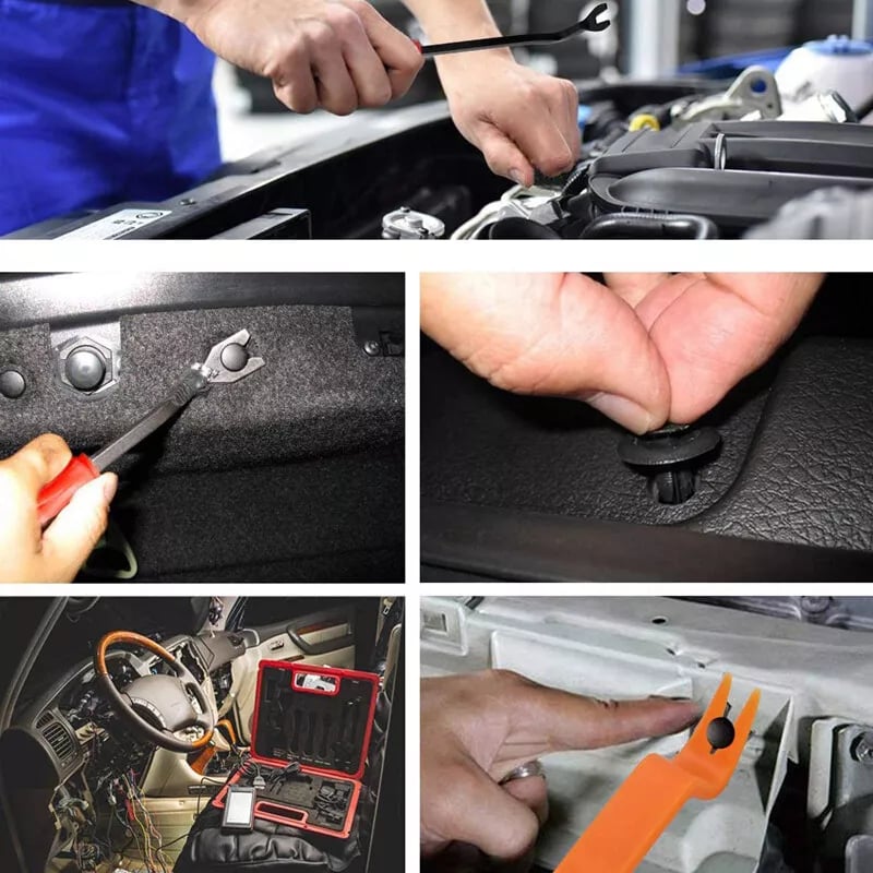 AutoFix Pro – 725 Piece Universal Clip Set for Easy Repairs