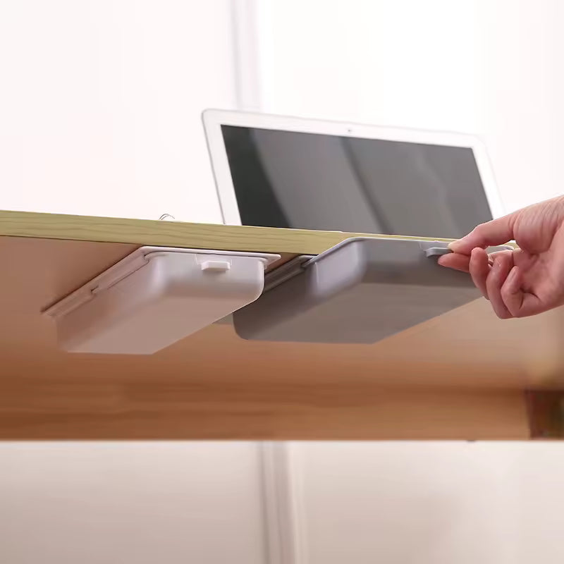 Hidden Storage Solution for Instant Desk Organization