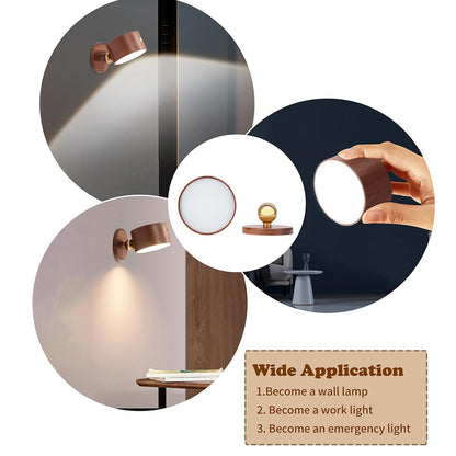 Versatile Magnetic Wall Lamp with 360-Degree Rotation