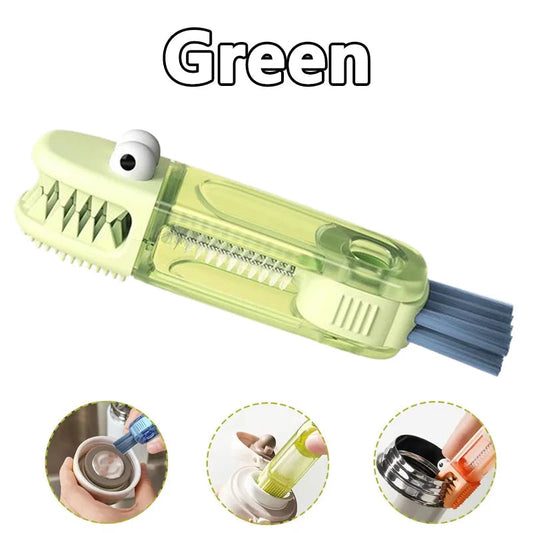3-in-1 Bottle Brush for Caps, Straws & Neck Cleaning