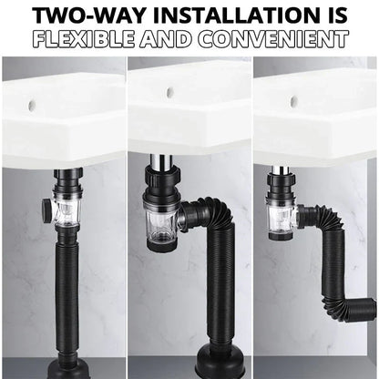 Buy One Get One Free | Odor and Clog Resistant Drain Pipes for Sinks