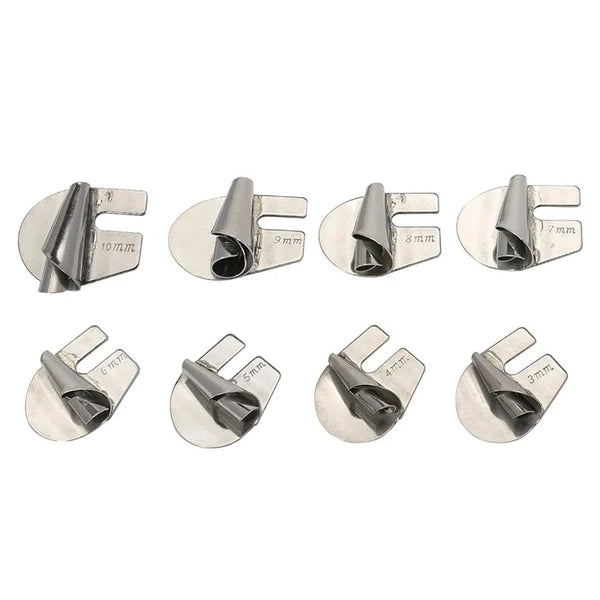 50% OFF | Set of 8 Spiral Sewing Machine Feet for Hemming