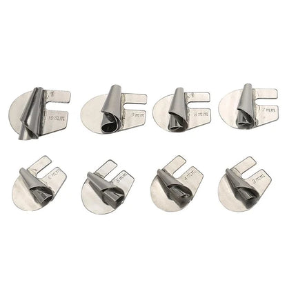 50% OFF | Set of 8 Spiral Sewing Machine Feet for Hemming