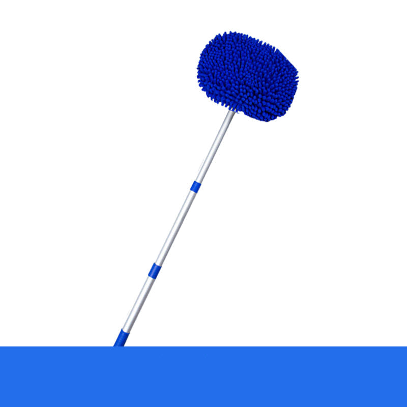 Extendable Car Cleaning Mop 57–115 cm | Scratch-Free Microfiber Head | Lightweight & Sturdy | Extra Mop Included